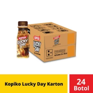 4828da6ff78ae31759825ad08d9c1721.webp KOPIKO Lucky Day RTD Coffee 180ml x 24 Bottles