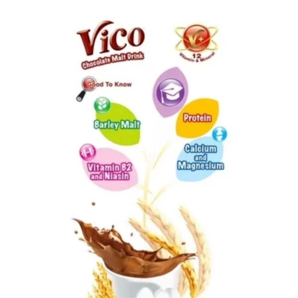 Vico 3in1 15s Chocolate Malt Drink