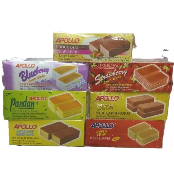 APOLLO LAYER CAKE 18GX24S All Flavour