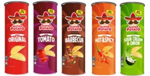 MISTER POTATO CHIPS 125G All Flavour