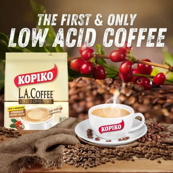Kopiko LA Coffee Premix Low Acid