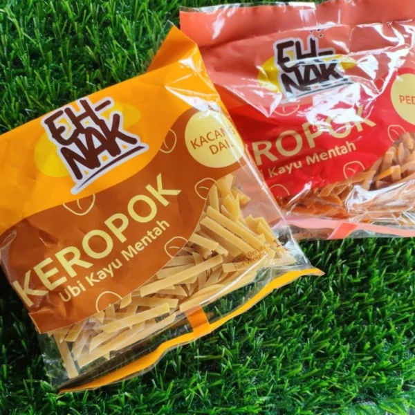 Keropok Ubi Kayu Mentah 150g Random