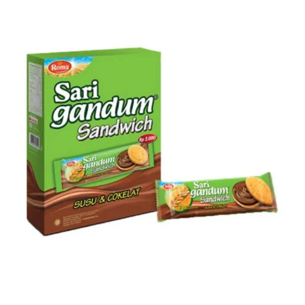 Roma Sari Wheat BOX   Net weight 12 pcs x 36 g